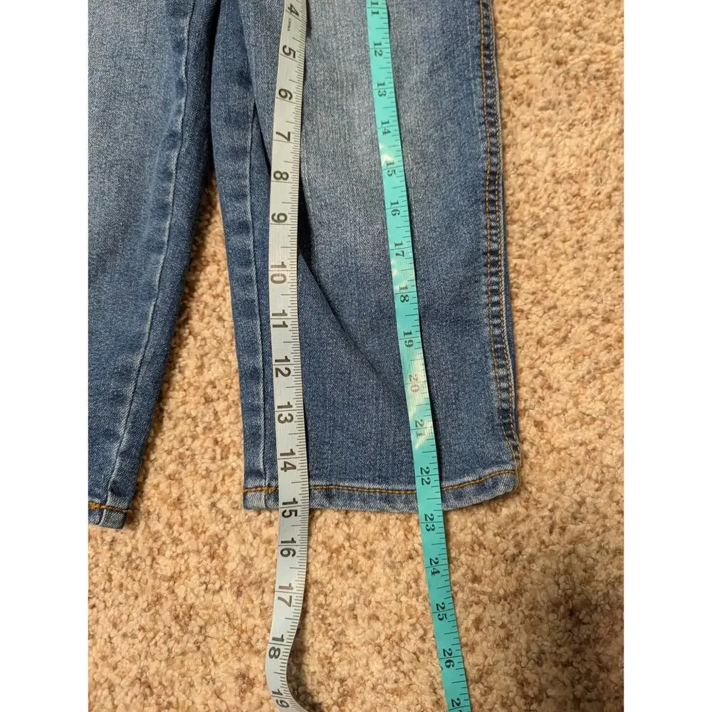 OshKosh B’gosh Vestbak Kids Blue Jeans Bib Overalls Denim Size 5T Toddler